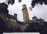 Kassel, zámek Löwenburg