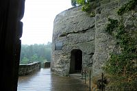 Vyhlídková skalní galerie na hradě