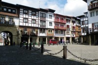 Fuenterrabia-Hondarribia, náměstí Gipuzkoa Plaza