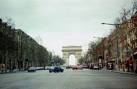 Paříž, slovutná Champs Elisée