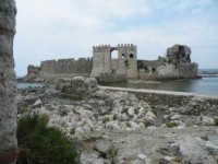 Řecko, benátská pevnost Methoni