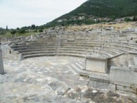 Řecko, ruiny města Messéne, sněmovna senátu