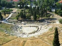 Řecko, Athény, staré divadlo pod Akropolí