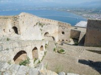 Řecko, pevnost Palamidi, Navplio