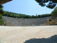 Řecko, Epidauros, divadlo ze 13.stol.př.Kr.