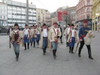 Brněnský masopust 2011 - přesun souboru