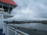 Francie, Calais, V přístavu na trajektu