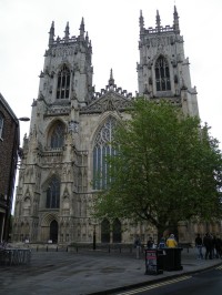 Anglie, York, katedrála