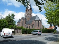 Belgie,Bachte-Maria-Leerne, kostel