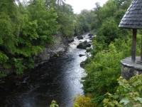 Skotsko, Ballater, řeka Dee v NP Cairngorms