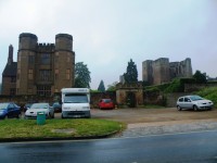 Anglie, Kenilworth, zřícenina hradu a kláštera