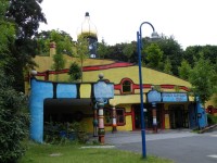 Německo, Essen, Grugapark, Hundertwasserův dům