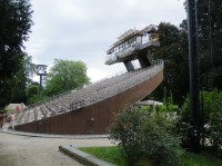 Český Krumlov Otáčivé hlediště v zámeckém parku