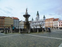 České Budějovice Kašna Samson