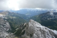 Výhled od Mt.Lagazuoi 2778 m