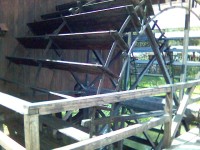 Jelka-vodní kolový mlýn