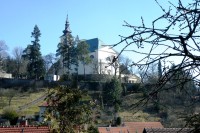 Poslední pohled na Paulánský klášter s kostelem