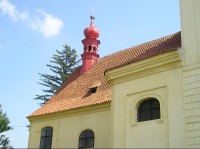 Chocerady, kostel Nanebevzetí Panny Marie