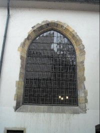 Betlémská kaple, detail okna