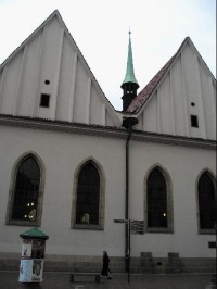 Betlémská kaple, čelní pohled