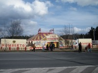 na sídliště přijel cirkus