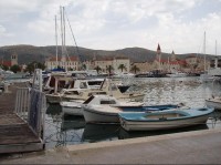 Trogir - pohled z přístavu