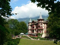 Historický hotel pod vodopády