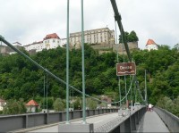 Most přes Dunaj pod hradem