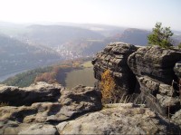 Pohled na Königstein