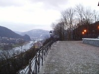 Výhled na hrad Střekov