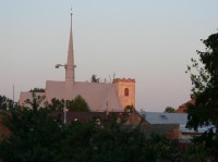 Kostel za úsvitu