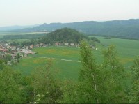 Pohled na Kaiserkrone z Zirkelsteinu