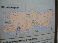 Situační plánek Pfaffensteinu