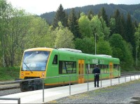 Nádraží Špičák - Waldbahn do Bavorska