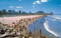 Pláž v Mar del Plata