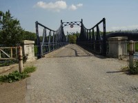 Kostelany nad Moravou: Most přes řeku Moravu