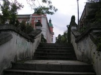 Ružomberok -Ružové schody
