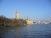 Londýn - pohled na Parlament