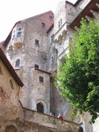 Pernštejn: Vstup přímo do hradu Pernštejn