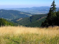 Skalka: Výhledy na Moravskoslezské Beskydy ze Skalky