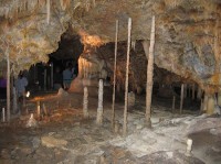 Kateřinská jeskyně: Kateřinská jeskyně krápníky