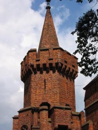 Hradec nad Moravicí: Věž zámku v Hradci nad Moravicí