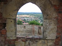 Boskovice hrad: Výhled z hradu v Boskovicích