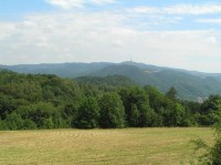 Buková hora: ze silnice mezi Neštědicemi a Malšovicemi