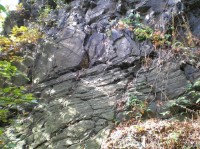 Vrása: Ukázka vrásnění horniny