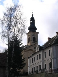 kostel sv. Jakuba Většího s farou