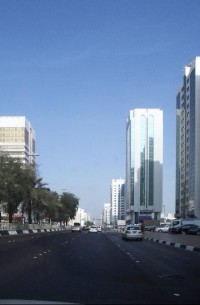 Vjezd do města - Abu Dhabí