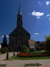 Kostel na hlavní ulici, Gramado
