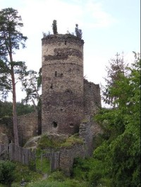 Gutštejn - zřícenina hradu
