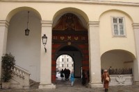 Vídeň: Hofburg - Śvýcarská brána 
